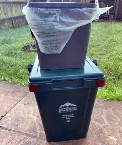 Kerbside food bins available at the Spelthorne Council